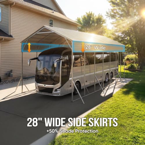 14x35x15 FT RV Metal Carport
