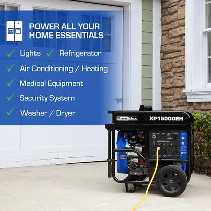 XP15000EH Dual Fuel Portable Generator