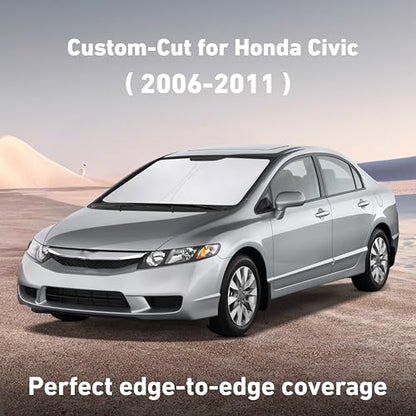 Windshield Sunshade Compatible for Honda Civic 2006