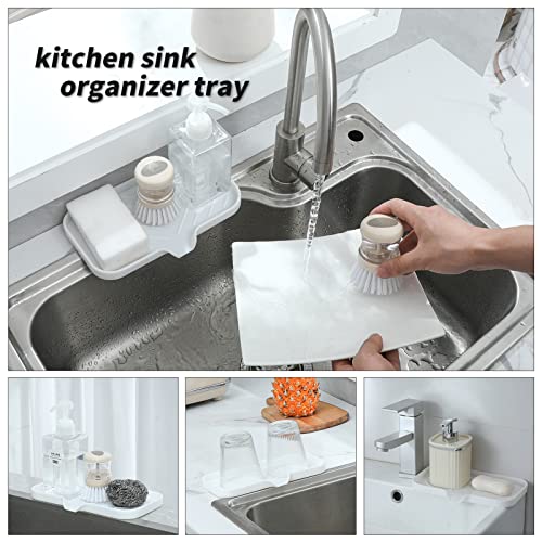 Silicone Soap Dish with Drain Spout