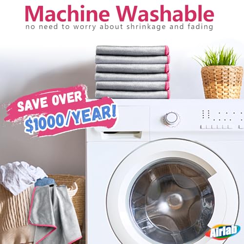 Glass Polishing Streak Free Miracle Cleaning Cloth (6 Count)