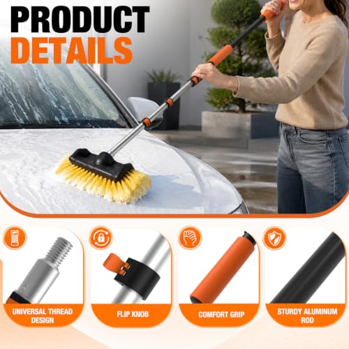 12FT Car Wash Brush with Long Handle