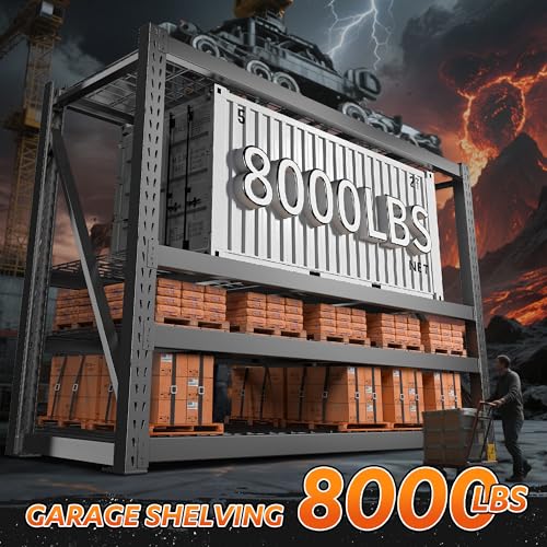 8000LBS Garage Shelving Heavy Duty (2 Count)