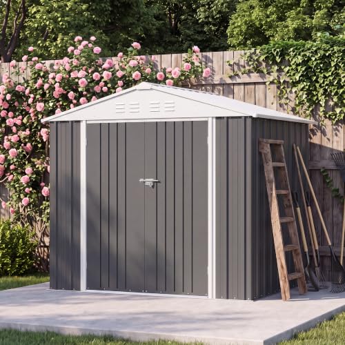 8x6 FT Outdoor Storage Shed