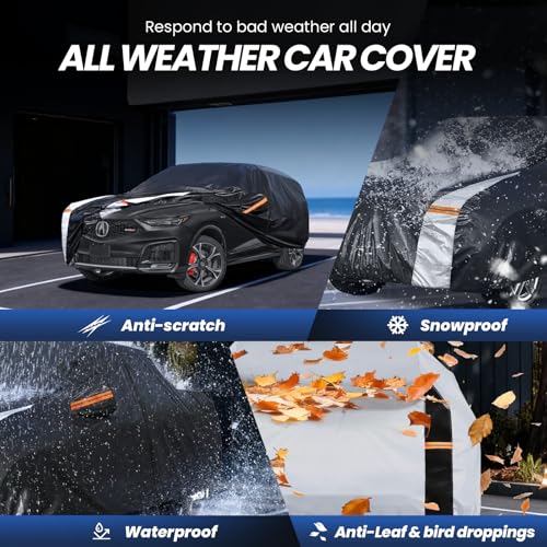 Multi Layer Car Cover Custom Fit for Acura MDX