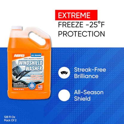 Windshield Washer Fluid 1 Gallon (256 Fl Oz)