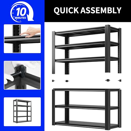 Metal Storage Shelving (5 Count)