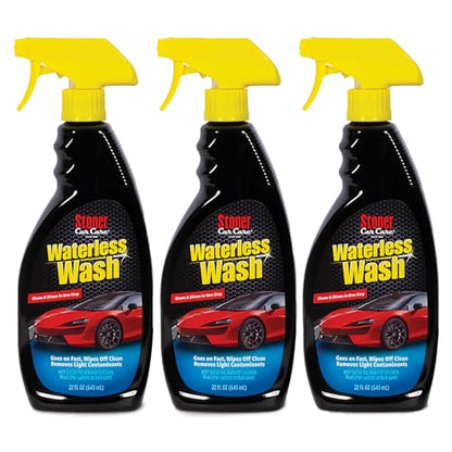 92604 3PK Waterless Wash Car Detailing Spray (66 Fl Oz)