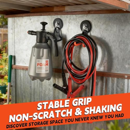 New Upgraded Heavy Duty Magnetic Garage Hooks (10 Count)