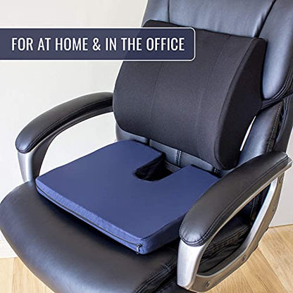 Gradual Slope Seat Cushion for Coccyx