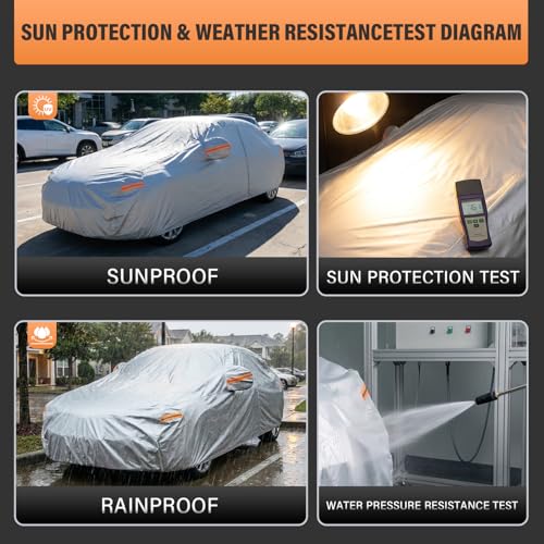 Sedan Car Cover See Vehicle Size Chart for Accurate Fit