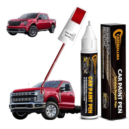 Touch Up Paint for Ford Ruby Red Metallic