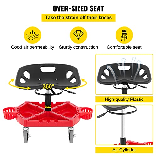 Rolling Garage Stool