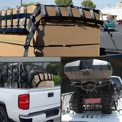 96” x 81“ Heavy Duty Cargo Net with Mesh