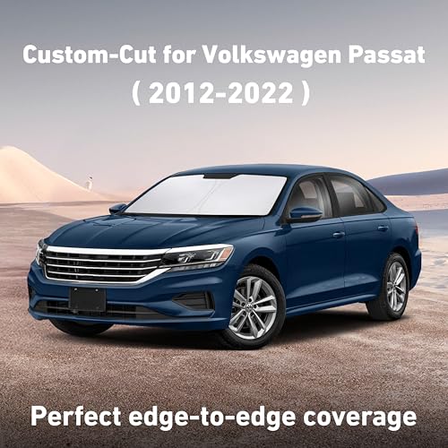 Windshield Sunshade Compatible for Volkswagen VW Passat 2012