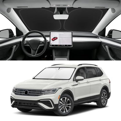Custom Fit Windshield Sun Shade for VW Tiguan 2018
