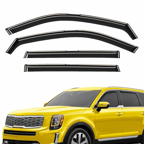 Extra Durable Window Deflectors in (4 Count)
