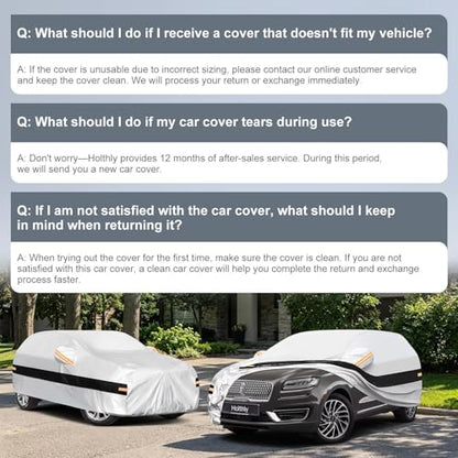 10 Layers SUV Car Cover Custom Fit for Lincoln Nautilus