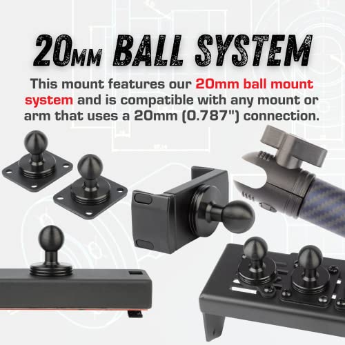 RubiGrid Dash Mount Platform Phone Holder for 2018