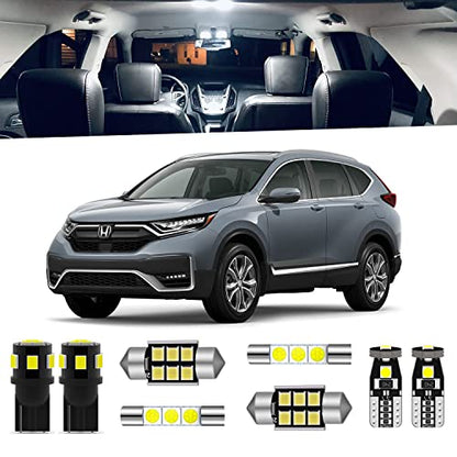 11 Pieces CRV HRV LED Interior Light Kit for Honda CR