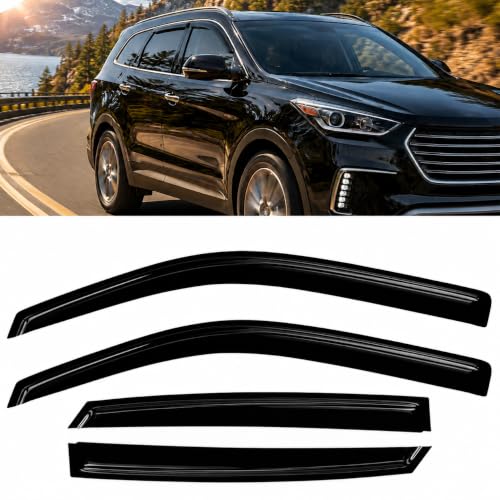 4PC Window Rain Guards fit 2019 (4 Count)