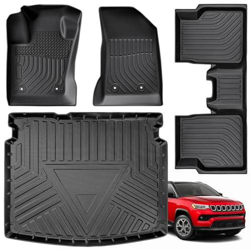 Floor Mats Cargo Liner for Jeep Compass Floor Mats 2017
