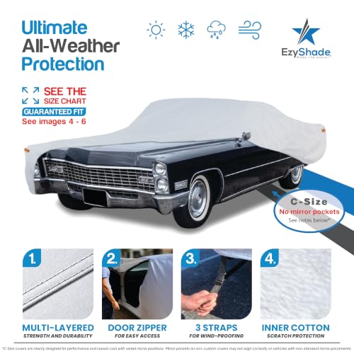 Sports Car Cover Waterproof All Weather. See Size