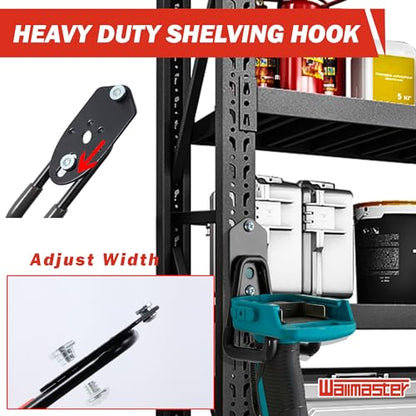 Garage Hooks Organizer Kit