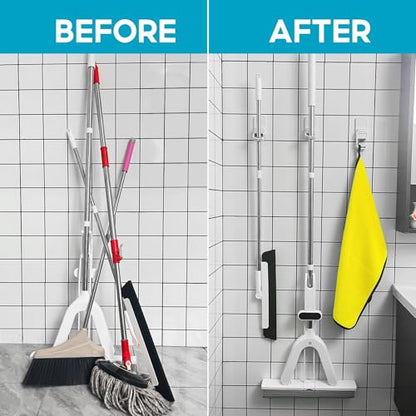 Broom Holder Wall Mount