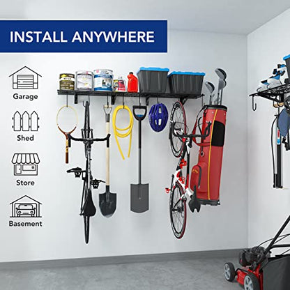 2 Pack 1x3 ft Garage Wall Shelving (2 Count)