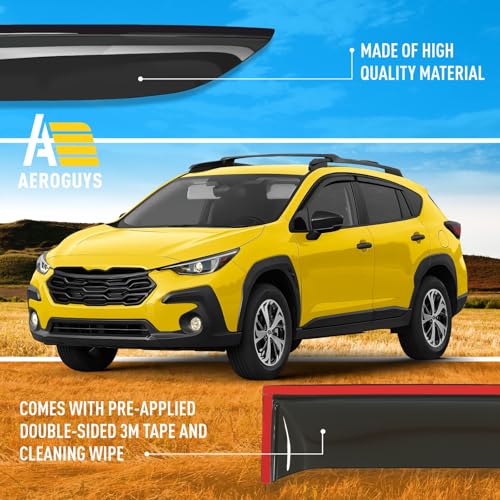 Extra Durable Window Deflectors Tape (4 Count)