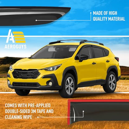 Extra Durable Window Deflectors Tape (4 Count)