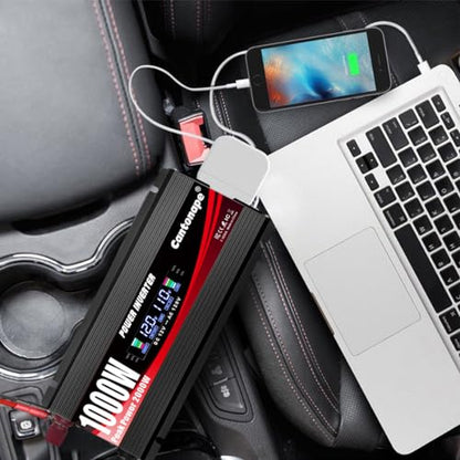 1000W Car Power Inverter DC 12V to 110V