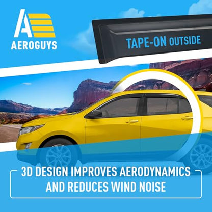 Extra Durable Window Deflectors Tape (4 Count)