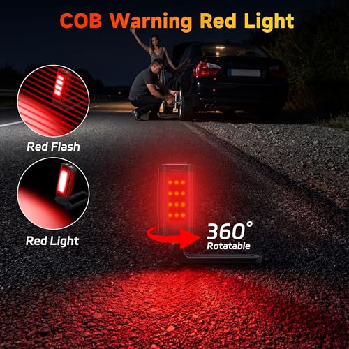 Rechargeable LED Magnetic Work Light 1 Pack