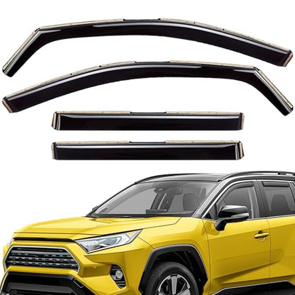Extra Durable Window Deflectors in (4 Count)
