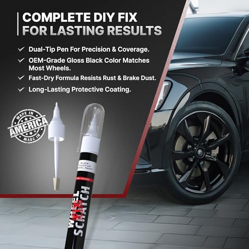 Matte Black Rim Touch Up Paint