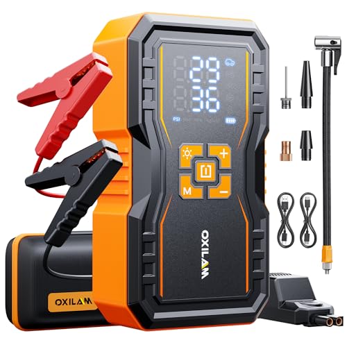 7000A Jump Starter with Air Compressor 160 PSI for All Gas