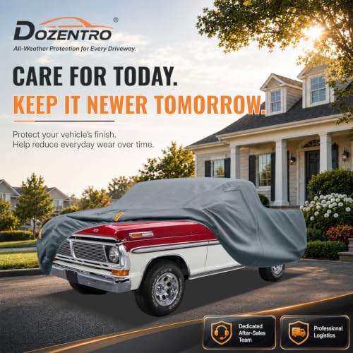 Waterproof Heavy Duty Truck Cover Custom Fit F