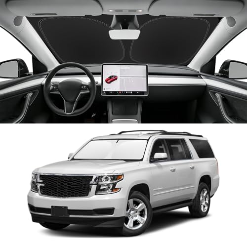 Custom Fit Windshield Sun Shade for Chevrolet Suburban 2015