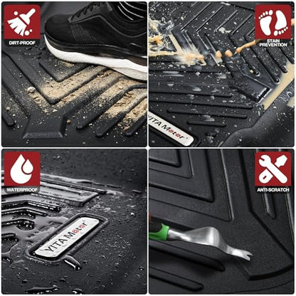 All Weather Floor Mats for 2022 Jeep Grand Cherokee WK
