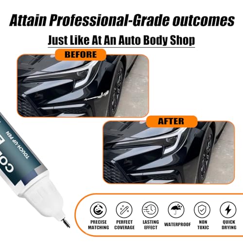 202 Black Car Touch Up Paint for Toyota OEM Color Match
