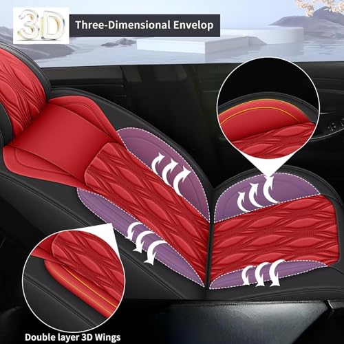Full Set Waterproof Leather Seat Covers for Toyota Corolla 2000