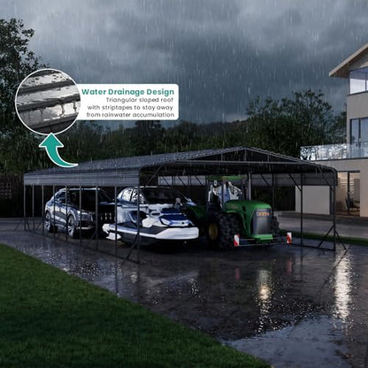 Reinforced Metal Carport