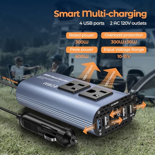 300W Car Power Inverter