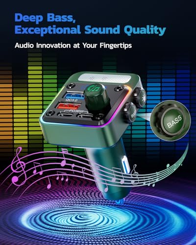 54W Bluetooth 5.3 Car Adapter
