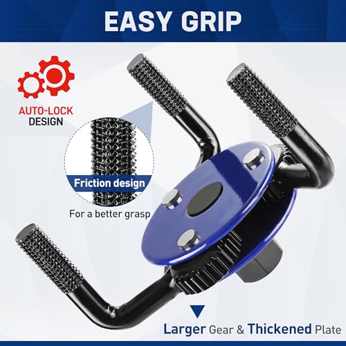 Universal Oil Filter Wrench Adjustable (2 Count)