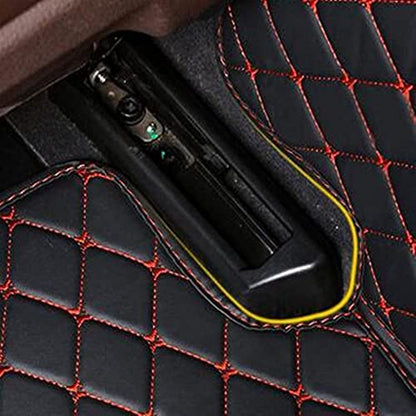 Custom All Weather Protection Luxury Leather Floor Mats for Cars SUVs Trucks According Anti