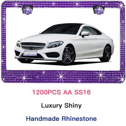 2 Pack License Plate Frames for Women