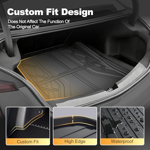 Cargo Liner Compatible with Cadillac CT5 CT5 (8 Count)